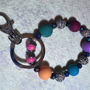 Silicone Keychain Wristlet